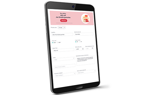 Cannabis Targeted Display